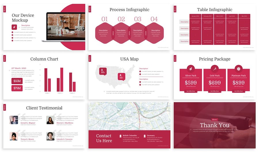 服装裁切制造keynote模板 - 顶尖PPT