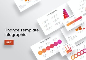 金融数据分析可视化展示PPT模板 - 顶尖PPT