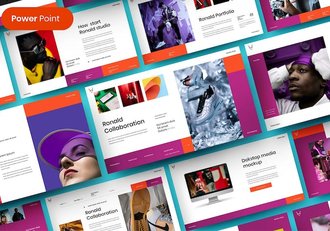 商务工作总结企业介绍PPT模板 - 顶尖PPT