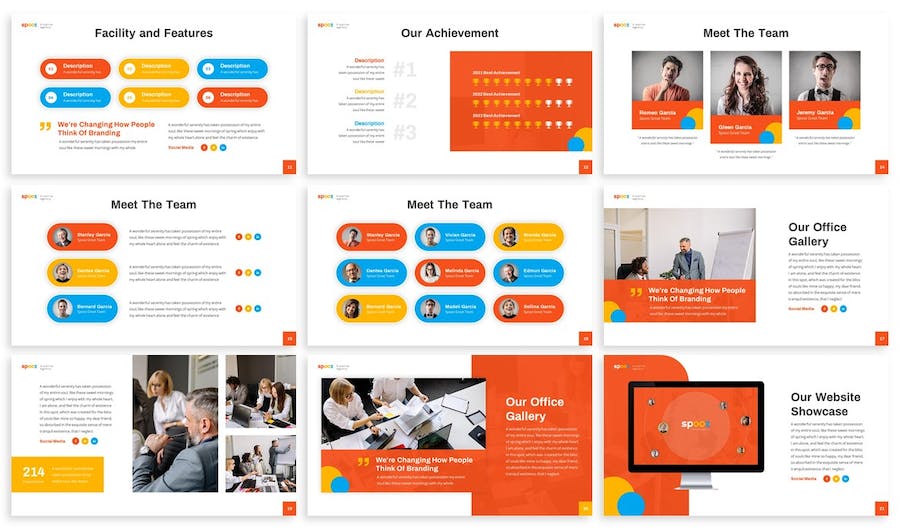 创意机构广告公司团队介绍展示PPT模板 - 顶尖PPT