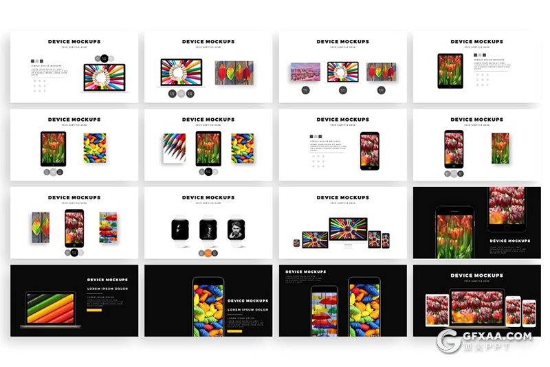 300页高逼格笔刷效果图片展示多用途PPT模板 - 顶尖PPT