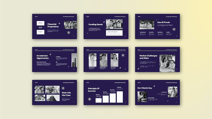 商务客户投资PPT模板 - 顶尖PPT