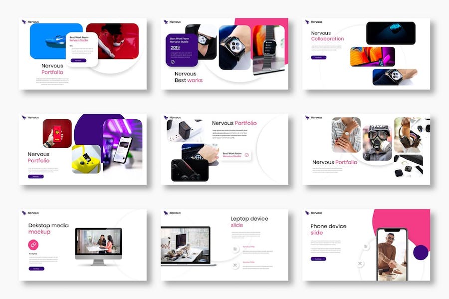 商务会议项目合作企业年报keynote模板 - 顶尖PPT