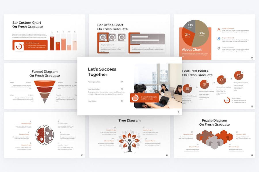 简约大气商业计划年计划总结团队介绍多用途PPT模板 - 顶尖PPT