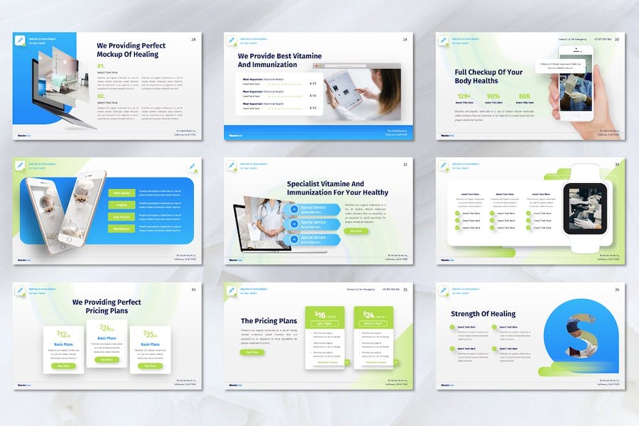 医疗健康免疫治疗知识宣传PPT模板 - 顶尖PPT