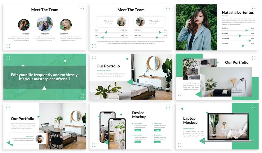 设计美学讲述展示风格应用方案PPT模板 - 顶尖PPT