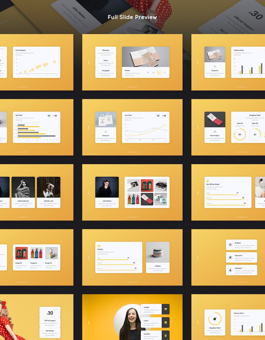 设计稿提案设计展示keynote模板 - 顶尖PPT
