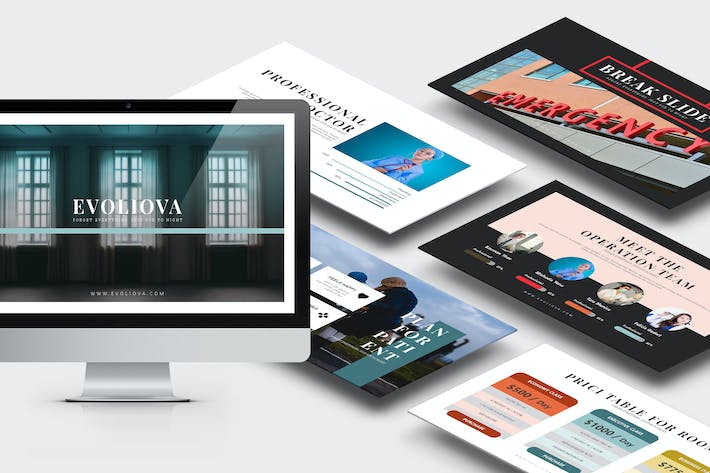 医疗健康产品发布会Keynote模板 - 顶尖PPT