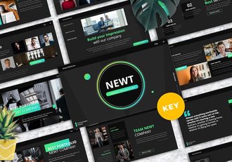 公司企业简介组织介绍讲述Keynote模板 - 顶尖PPT