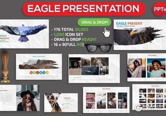 88页企业未来战略布局欧美商务通用ppt模板 - 顶尖PPT