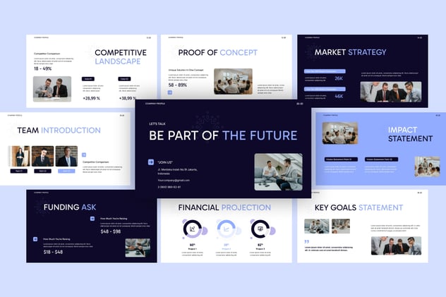 电梯产品融资创业演讲PPT模板 - 顶尖PPT