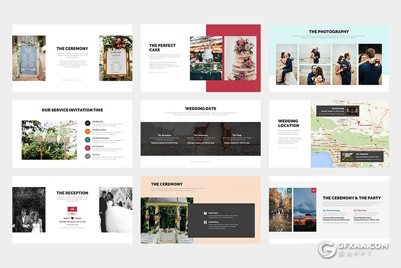 60多页婚庆公司婚礼策划方案keynote模板 - 顶尖PPT
