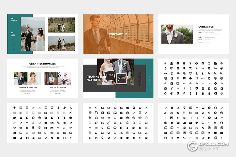 60多页婚庆公司婚礼策划方案keynote模板 - 顶尖PPT