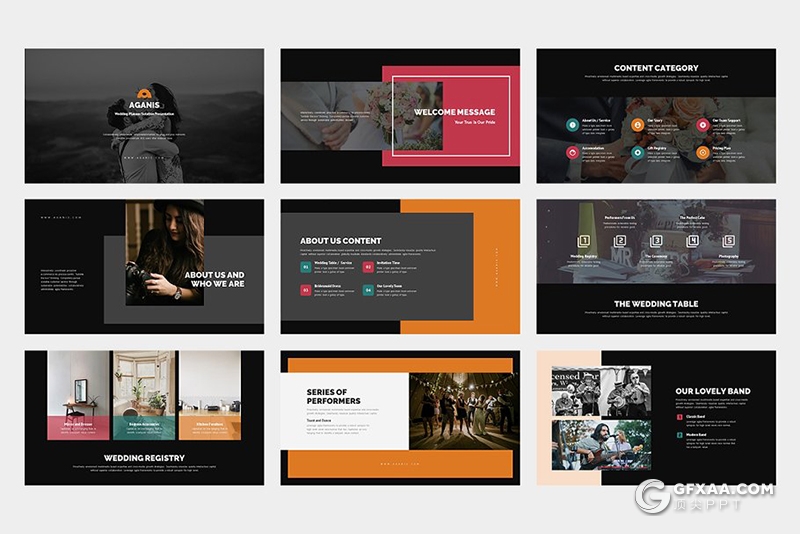 60多页婚庆公司婚礼策划方案keynote模板 - 顶尖PPT