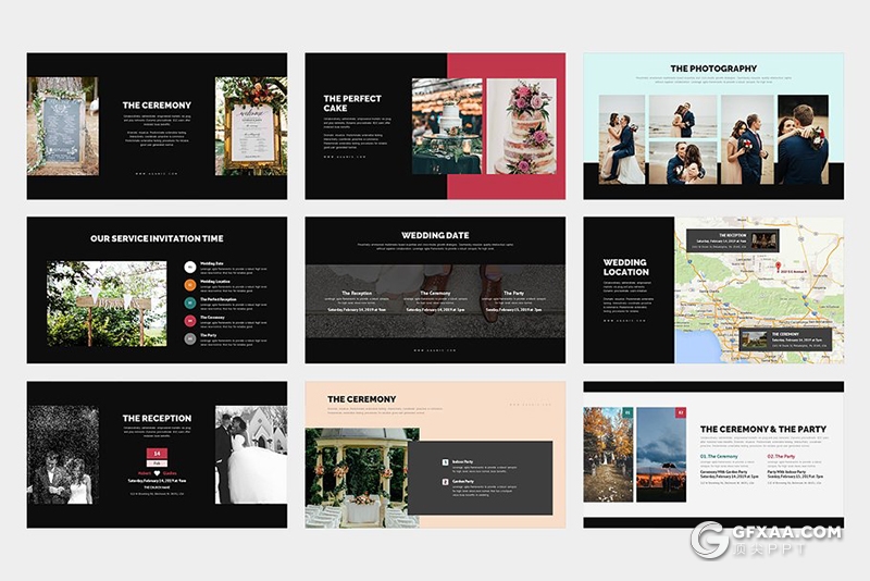 60多页婚庆公司婚礼策划方案keynote模板 - 顶尖PPT