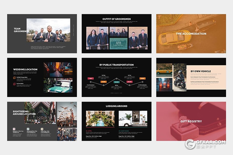 60多页婚庆公司婚礼策划方案keynote模板 - 顶尖PPT
