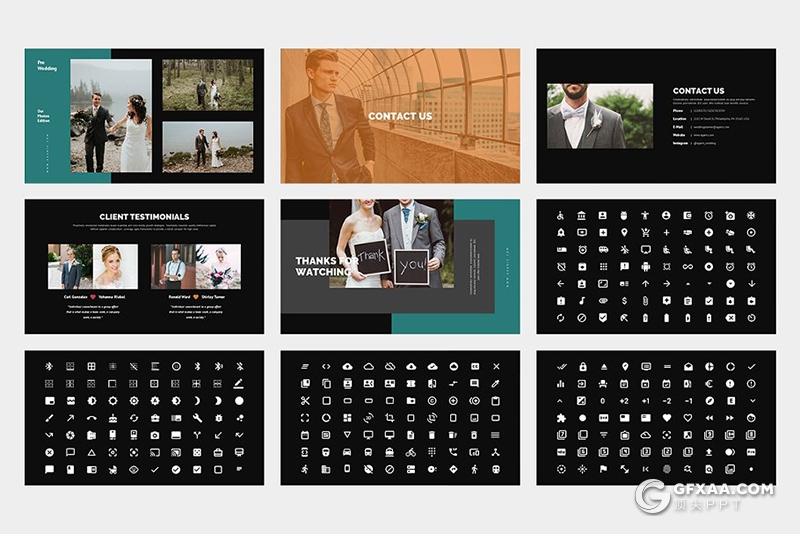 60多页婚庆公司婚礼策划方案keynote模板 - 顶尖PPT