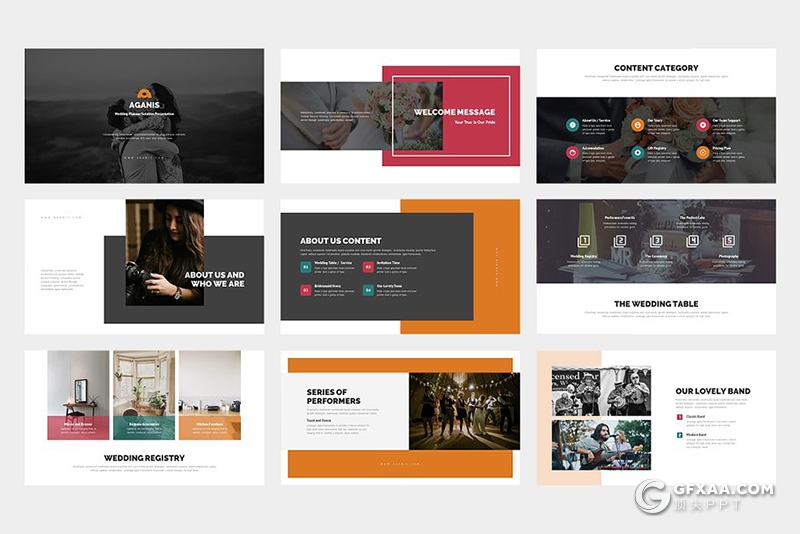 60多页婚庆公司婚礼策划方案keynote模板 - 顶尖PPT