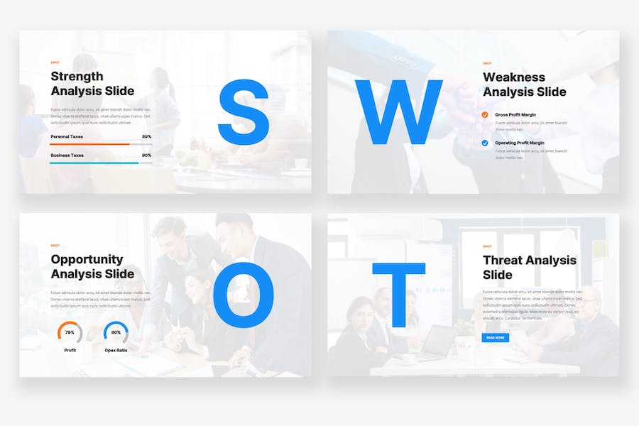 汇总业务报表PPT模板 - 顶尖PPT