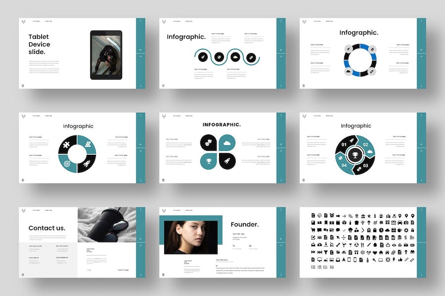 国外年终工作总结暨新年计划商业商务keynote模板 - 顶尖PPT