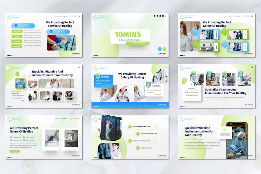 医疗健康免疫治疗知识宣传PPT模板 - 顶尖PPT