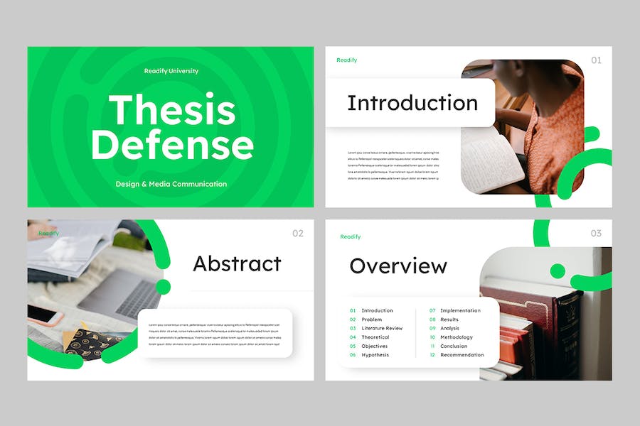 学术论文答辩研究成果展示Keynote模板 - 顶尖PPT