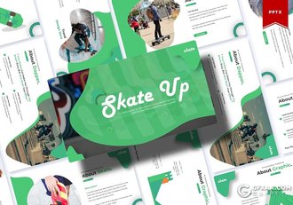 30页创意图形设计国外高端ppt模板 5种配色主题 - 顶尖PPT