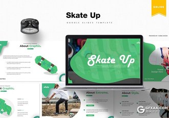 30页创意图形设计国外高端Google slides模板 5种配色主题 - 顶尖PPT