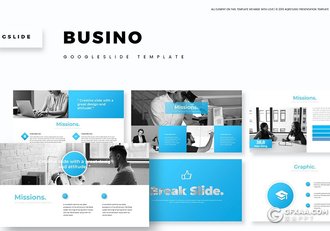 30页企业商务会议工作汇报Google slides模板 5种主题配色 - 顶尖PPT