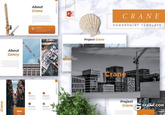 30页建筑工程公司项目介绍展示ppt模板 5种配色 - 顶尖PPT