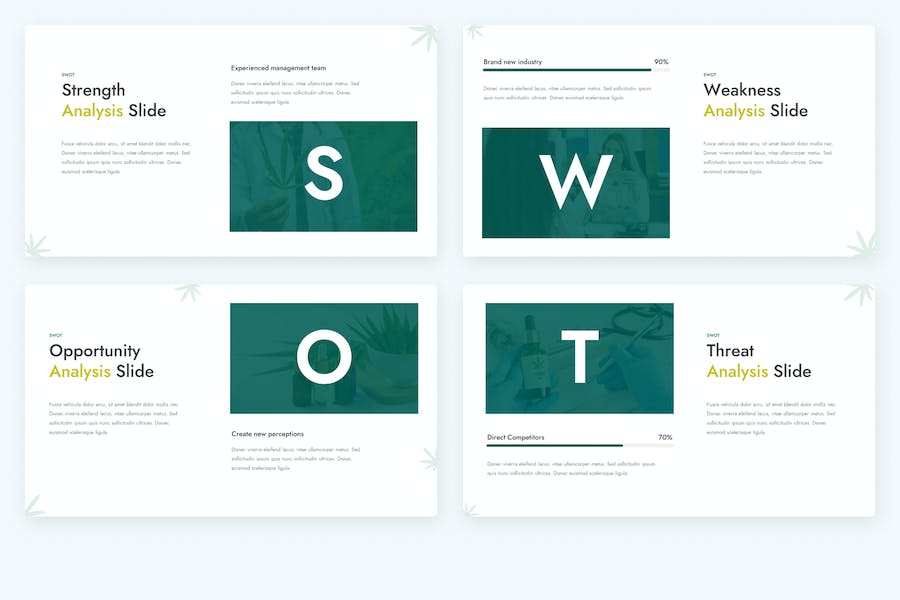 医用大麻医学治疗PPT模板 - 顶尖PPT