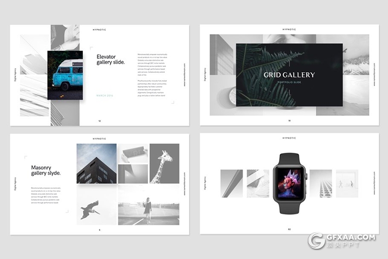 150页简约文艺范多用途keynote模板 - 顶尖PPT