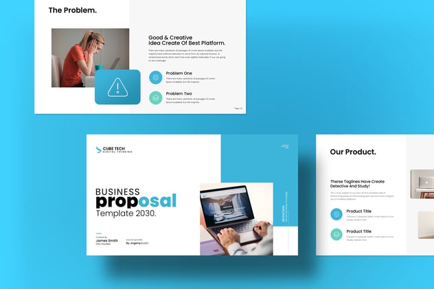 商业提案keynote演讲模板 - 顶尖PPT