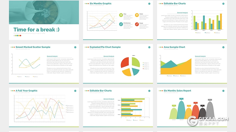 40多页商业计划书商务通用keynote模板 - 顶尖PPT