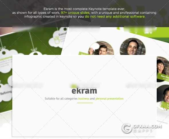 95页欧美风格企业团队介绍多用途keynote模板 7种主题配色 - 顶尖PPT