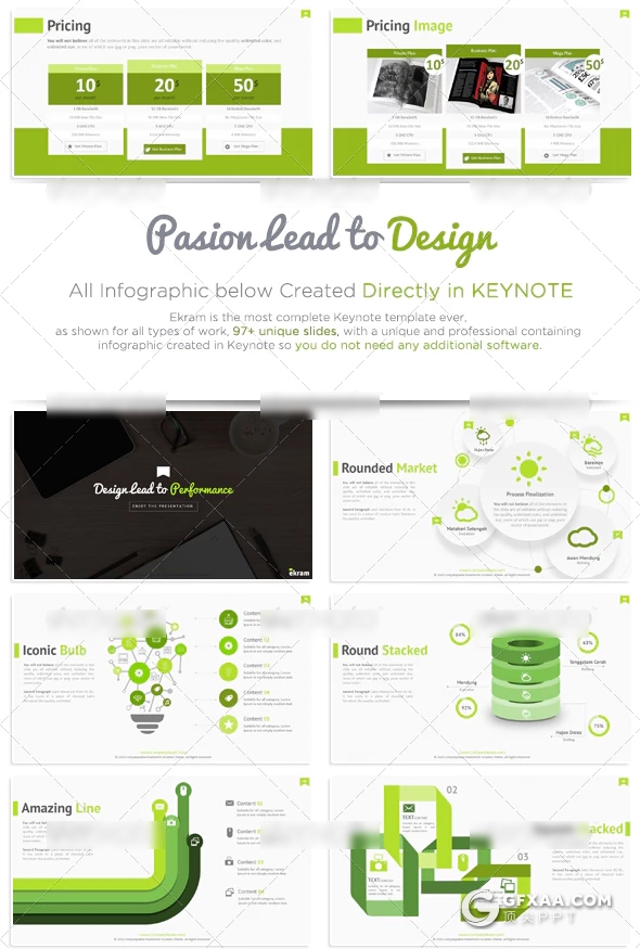 95页欧美风格企业团队介绍多用途keynote模板 7种主题配色 - 顶尖PPT