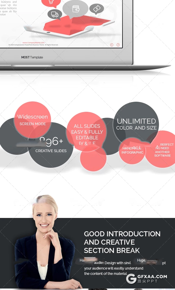 110页欧美商务工作计划汇报keynote模板 4种主题配色 - 顶尖PPT