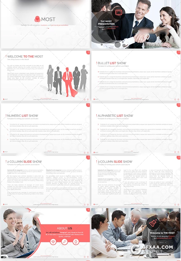 110页欧美商务工作计划汇报keynote模板 4种主题配色 - 顶尖PPT