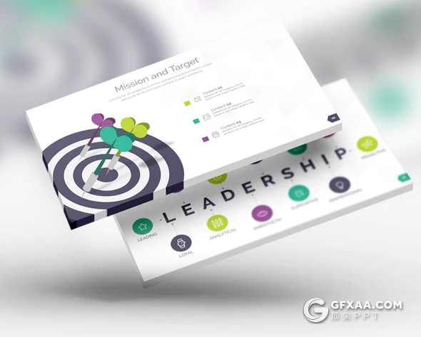 106页4种配色 欧美高端商务风格keynote模板 - 顶尖PPT