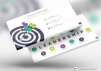 106页4种配色 欧美高端商务风格keynote模板 - 顶尖PPT