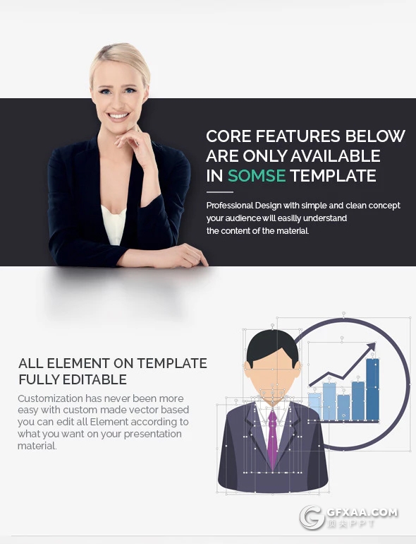 106页4种配色 欧美高端商务风格keynote模板 - 顶尖PPT