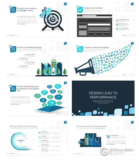 149页国外高端大气商务多用途keynote模板 10种主题配色 - 顶尖PPT