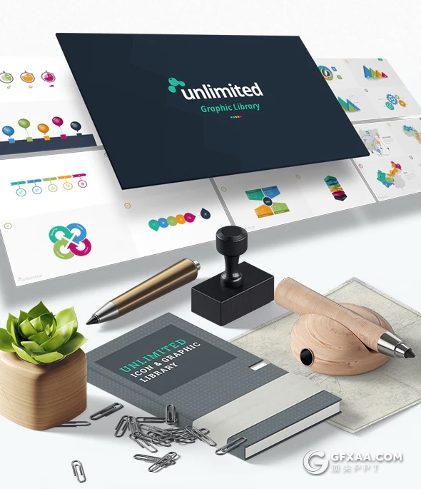 360页欧美高端商务多用途keynote模板 5种配色4种尺寸 - 顶尖PPT