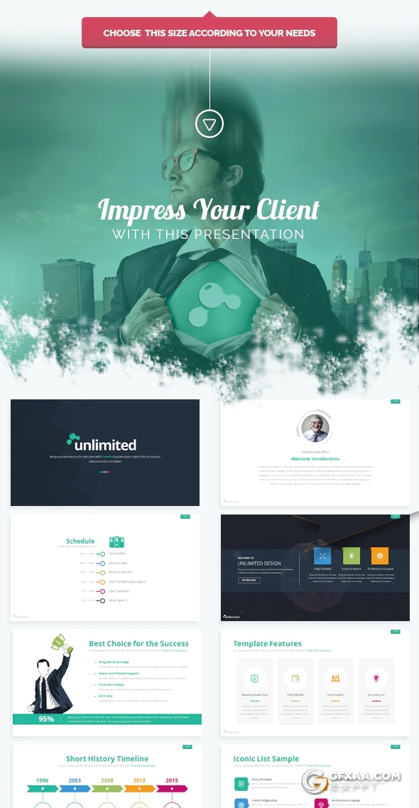 360页欧美高端商务多用途keynote模板 5种配色4种尺寸 - 顶尖PPT