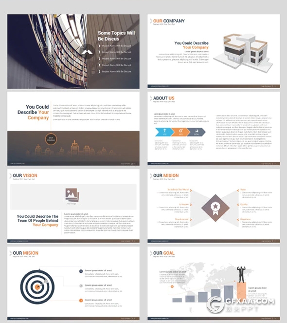 60页企业会议工作汇报总结PPT模板 - 顶尖PPT