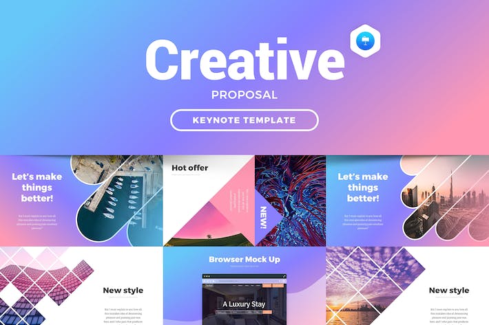 创意精美企业合作商业计划团队介绍产品营销策划通用keynote模板 - 顶尖PPT