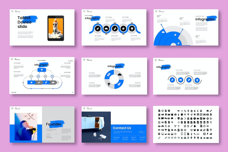 商业融资计划书创业项目融资Keynote模板 - 顶尖PPT