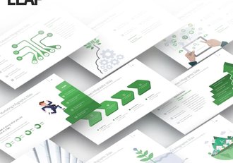 150页国外高端商务多用途PPT模板 10种主题配色 - 顶尖PPT