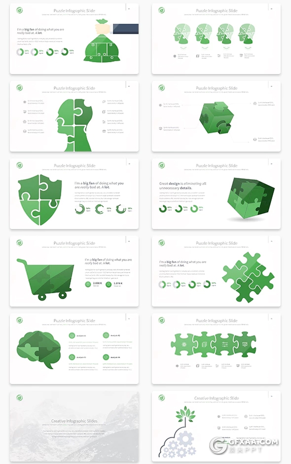 150页国外高端商务多用途PPT模板 10种主题配色 - 顶尖PPT