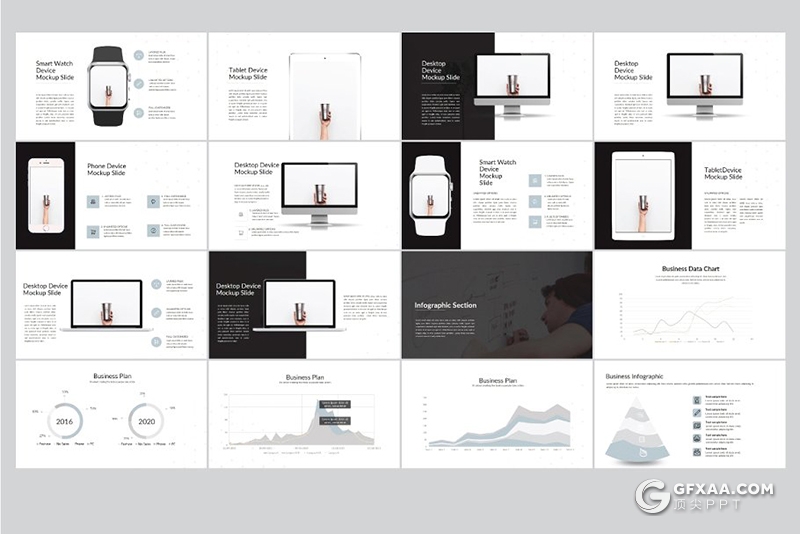 108页文艺简约风摄影介绍美图展示keynote模板 - 顶尖PPT